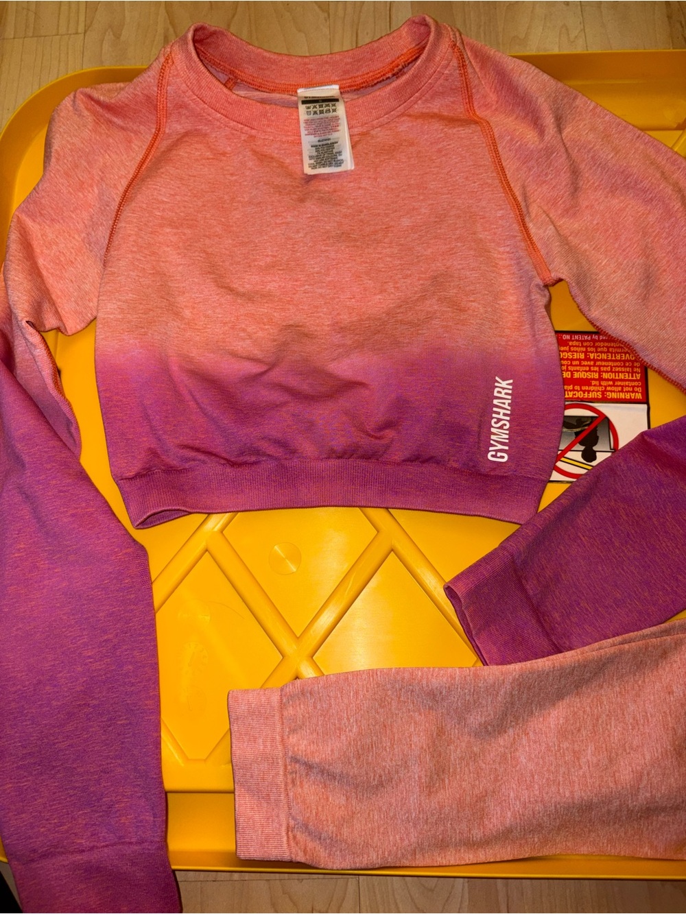 Gymshark Ombre matching workout set